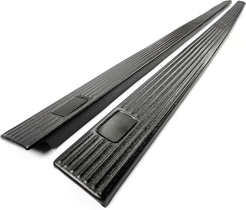 ECOTRIC 8.0FT شاحنة السرير الجانبي السكك الحديدية متوافقة مع Ford 2002-2016 F250 F350 F450 F550 لاستبدال 2C3Z99291A40AAA 2C3Z99291A41AAA GNT56214881 2 قطعة in Saudi Arabia