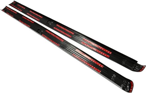 ECOTRIC 8.0FT شاحنة السرير الجانبي السكك الحديدية متوافقة مع Ford 2002-2016 F250 F350 F450 F550 لاستبدال 2C3Z99291A40AAA 2C3Z99291A41AAA GNT56214881 2 قطعة in Saudi Arabia