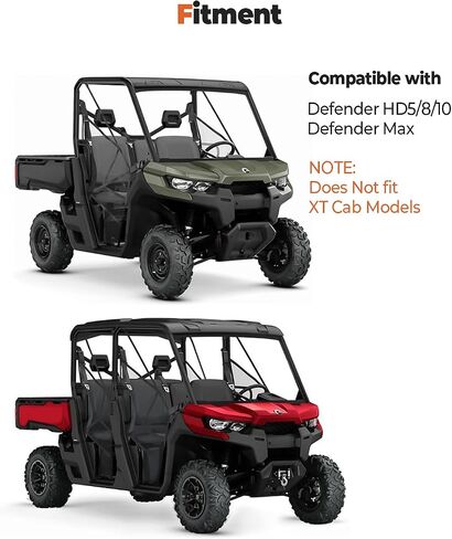 KEMIMOTO UTV Dash Storage Net 2pcs, Compatible with Can-Am Defender & Defender MAX 2017 2018 2019 2020 2021 2022 2023 in Saudi Arabia