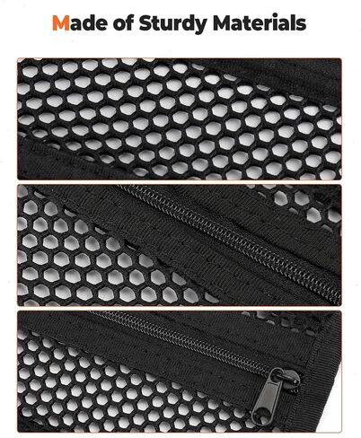 KEMIMOTO UTV Dash Storage Net 2pcs, Compatible with Can-Am Defender & Defender MAX 2017 2018 2019 2020 2021 2022 2023 in Saudi Arabia