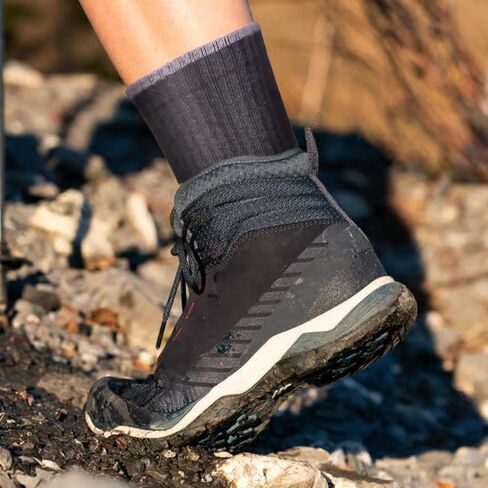 Women's Moisture Wicking Cotton Cushioned Crew Socks 5Pairs/Pack Outdoor Athletic Sports Hiking Socks For Size 6-11 in Saudi Arabia