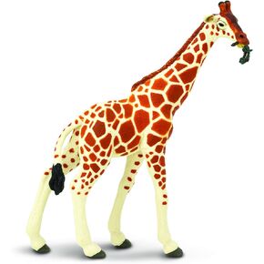 Safari Ltd. Reticulated Giraffe Figurine - Lifelike 7" Model Figure - Educational Toy for Boys, Girls, and Kids Ages 3Y+