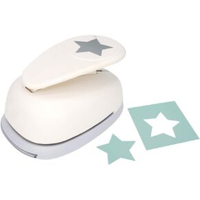 Bira 3.5 inch Star Lever Action Extra Large Craft Punch, Christmas Punch, for Paper Crafting, Scrapbooking, Cards Arts