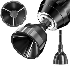 Deburring External Chamfer-Tool Chamfering Drill-Bit - Carbide Remove Burr Repair Tools， Quick Repairing Damaged Bolts Cooswai