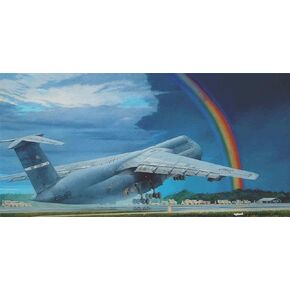 Plastic Model Building Airplane KIT Lockheed C-5B Galaxy 1/144 330