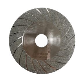 100mm/ 4" Grit 150 Tile Saw Blade, Ultra-Thin Diamond Saw Blade for Cutting Glass, Porcelain Tile, Marble Ceramic