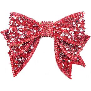 2PCS Handmade Rhinestone Bow Shoes Decoration Charms No Clip No Strap DIY Crafts Findings Accessories Butterfly Shoes Bag Package Accessories