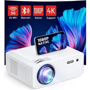 جهاز عرض ليزر Paris Rhône 4K UHD Ultra Short Throw Laser، تلفزيون ليزر UST مع شاشة 150 بوصة، 2000 ANSI Lumens، HDR 10، مكبرات صوت 2x25 واط مع DTS وDolby، MEMC، Active 3D، مسرح منزلي ذكي للأفلام in Kuwait
