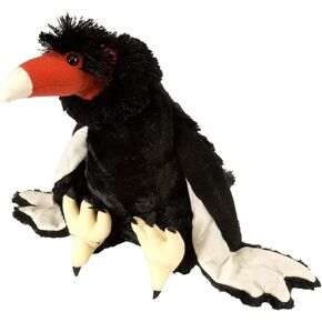 Wild Republic Turkey Vulture Plush, Stuffed Animal, Plush Toy, Gifts for Kids, Cuddlekins 12 Inches , Black