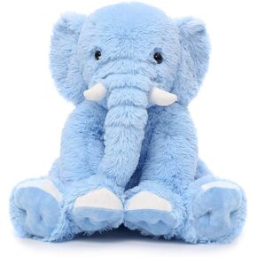 MorisMos Elephant Stuffed Animal Soft Elephant Plush Toy for Girls Boys,20 Inches (Purple)