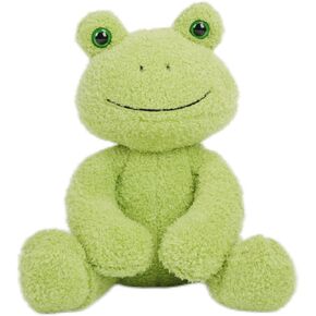 CAZOYEE Adorable Frog Plush Stuffed Animal, Super Soft Cuddle Frog Doll, for Kids & Adults, 10"