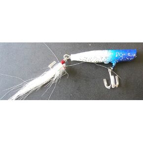 Atom 58PB 1/4-Ounce Atom Talking Striper Swiper, Blue and Silver Finish