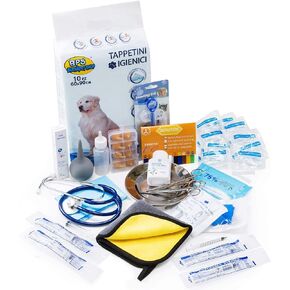 Deluxe Whelping Kit, Delivery of Kitten and Puppy Whelping Kit with Feeding Nipple Stethoscope Aspirator Puppy ID Bands etc Complete Full Kit