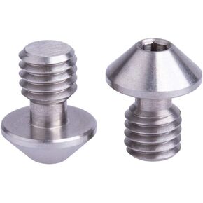ProMediaGear A23 3/8"-16 Captive Screws for Large Telephoto Lenses, or Tripod Heads, etc.