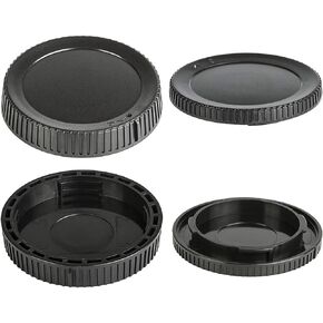 Camera Body Cap & Rear Lens Cap Cover Compatible for Nikon Z8 Z9 Z7II Z6II Z7 Z6 Z5 Z50 Camera kit Z Mount Lens (2 Pack)