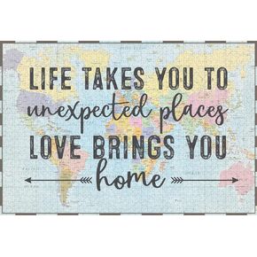 Paper House Productions Love Brings You Home 1000-piece Jigsaw Puzzle
