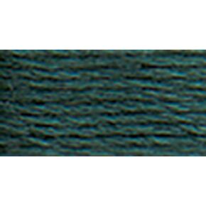 DMC 117-924 6 Strand Embroidery Cotton Floss, Very Dark Grey Green, 8.7-Yard