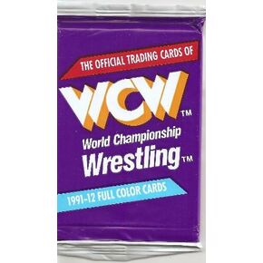 WCW World Championship Wrestling 1991 Impel Wrestling Trading Card Unopened Pack (CT-12)