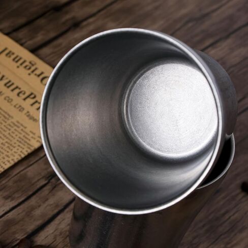 كوب قهوة من روك كلاود سعة 6 أونصة كوب تخييم مزدوج الجدار من الفولاذ المقاوم للصدأ معزول للسفر مع غطاء منزلق للحفاظ على السخونة والباردة in Kuwait