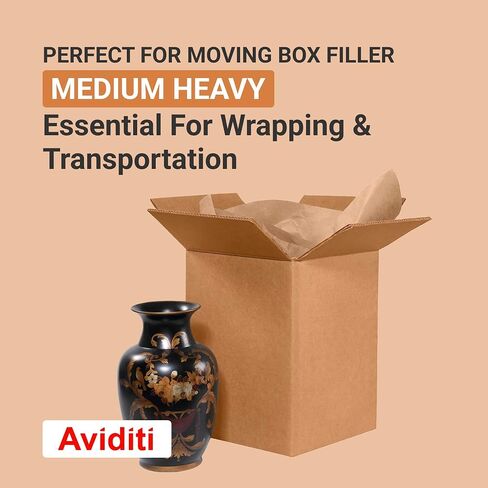 AVIDITI Shipping Paper Rolls Kraft, 18" x 900' 1-Pack | Recycled Paper Roll for Packing, Moving and Storage in Saudi Arabia