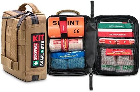 مجموعة الإسعافات الأولية للدغة الأفعى من Survival in Kuwait