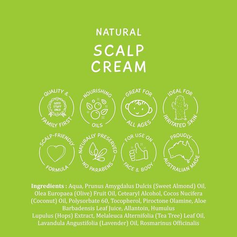 MooGoo Scalp Cream – Natural Scalp Treatment Cream for Itchy Scalp - Soothing Dry Scalp Moisturizer - for Use Around the Scalp, Ears, Hairline, Eyes & Nose. in Kuwait