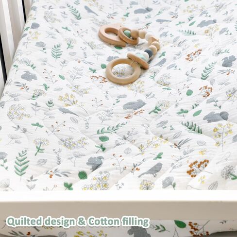 أغطية وسادات تغيير الحفاضات للأطفال، غطاء وسادة طاولة تغيير الحفاضات من الموسلين، ملاءات مبطنة لتغيير الحفاضات للفتيات، أغطية طاولات تغيير الحفاضات ناعمة ومسامية in Kuwait