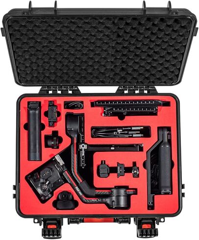 حافظة Supfoto RS 3 Pro، حزام حبل للرقبة، واقي شاشة، حافظة صلبة مقاومة للماء لـ DJI RS 3 Pro، حافظة محمولة للسفر لمجموعة ملحقات DJI RS 3 Pro in Kuwait