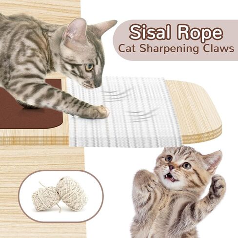 4-Levels Door Hanging Cat Climber Tree,Vertical Cat Tower for Door Mounted Cat Tree, Easily Hangs on Any Door for Endless Feline Fun (59" H X 14"W) in Kuwait