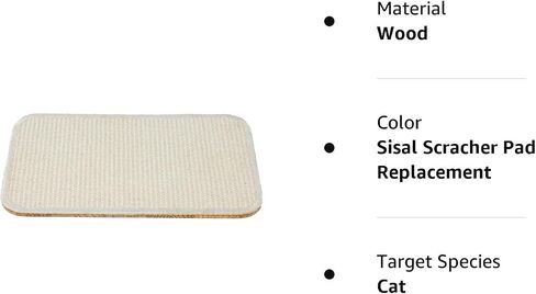Cat Scratching Post Wall, Cat Wall Scratcher, with Mint Ball Sandwich Design Wall Mounted Cat Scratcher, Wall Scratchers for Indoor Cats Suitable for Small and Medium Cats, Easy to Carry in Saudi Arabia