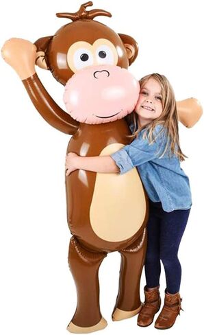 Inflatable Monkey Jumbo | 54 Inch Inflated Size in Saudi Arabia