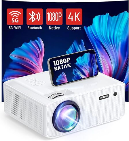جهاز عرض ليزر Paris Rhône 4K UHD Ultra Short Throw Laser، تلفزيون ليزر UST مع شاشة 150 بوصة، 2000 ANSI Lumens، HDR 10، مكبرات صوت 2x25 واط مع DTS وDolby، MEMC، Active 3D، مسرح منزلي ذكي للأفلام in Kuwait