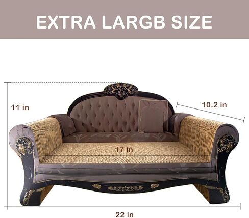 Cat Scratcher Couch Cat Scratcher Sofa Thick Cardboard Cat Scratching Bed Cat Lounge Bed for Cats Resting Scratching in Kuwait