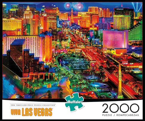 Buffalo Games - Viva Las Vegas - 2000 Piece Jigsaw Puzzle in Saudi Arabia