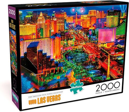 Buffalo Games - Viva Las Vegas - 2000 Piece Jigsaw Puzzle in Saudi Arabia