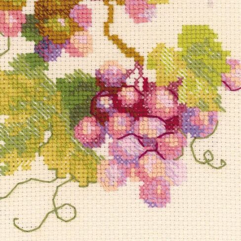 Riolis Grapevine Cross Stitch Kit-8.25"X11.75" 14 Count in Saudi Arabia