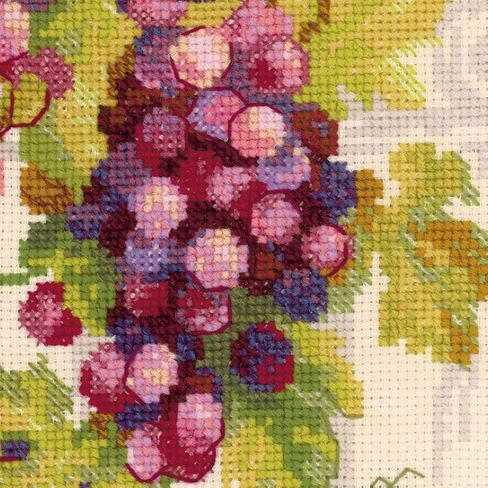 Riolis Grapevine Cross Stitch Kit-8.25"X11.75" 14 Count in Saudi Arabia