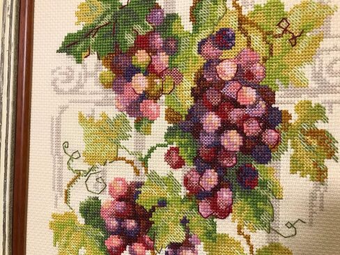 Riolis Grapevine Cross Stitch Kit-8.25"X11.75" 14 Count in Saudi Arabia