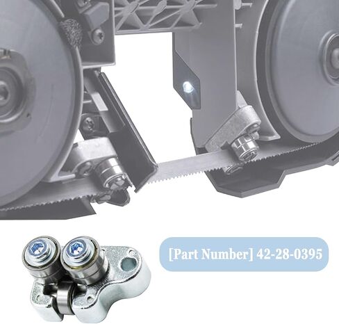 Follde استبدال Milwaukee 42-28-0395 كتلة الأسطوانة الأمامية للمنشار الحزامي Milwaukee 6230N، 6236N، 6238N، 6232-6N، بدون مسامير in Kuwait