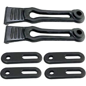 Hisun Hood Door Strap Latch Door Strap Compatible with Yamaha Rhino 450 660 700 HiSun UTV Massimo QLINK Coleman BENNCHE 700CC 400CC 500CC