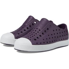 Native Shoes Jefferson (Little Big Kid) Sneaker, Velvet Purple/Shell White, 11 US Unisex in Kuwait