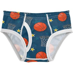 100% Cotton Boys Underwear Breathable Boys Briefs Toddler Underwear Size 2t, 3t, 4t, 5t, 6, 8, 1-Pack