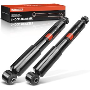 A-Premium Front Pair (2) Complete Strut & Coil Spring Assembly Compatible with Hyundai Accent 2006-2011 & Kia Rio 2006-2011, Driver and Passenger Side