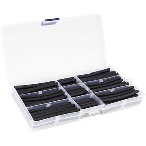 Aglet Repair Kit - 108PCS Heat Shrink Shoelace Aglets, Plastic Aglets Aglet Replacement Shoe Lace Tips for Shoelaces