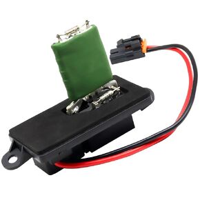 HVAC Blower Motor Fan Resistor 89019089 Fit for Chevy Silverado GMC Sierra 1500 2500 3500 1999-2006 Fit for GMC Yukon 2000-2002 Replace 973-004, 89018597, 22807122,15305077