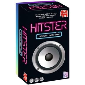 Jumbo Hitster - The Music Party Card Game, Fun Music Quiz Card Game, 2-10 Players - 300 Plus Iconic Music Hits - Great for Adult and Family Game Nights (US Edition)