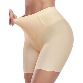 Smooth and Soft Slip Shorts for Under Dresses Women, Wave Legs Anti Chafing Under Dress Cooling Women Shorts