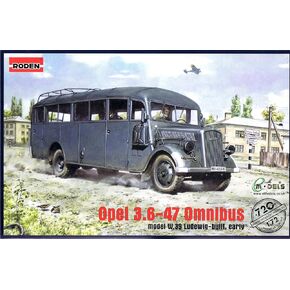 Roden Opel 3.6-47 Omnibus Military Model Kit