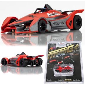 AFX 22066 Mega-G+ Formula N #4 سيارة بفتحة HO باللون الأحمر/الرمادي