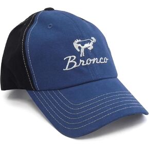 Ford Bronco Blue Black Baseball Cap